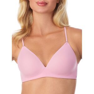 On Gossamer Womens Next to Nothing Micro Wireless Bra 34D Pink Berry - NWT